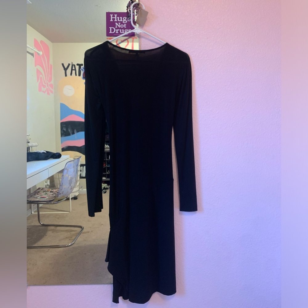 gucci size 40 black dress